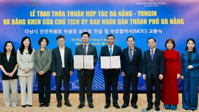 이상일 용인특례시장, 베트남 다낭시청 방문해 우호협약 체결