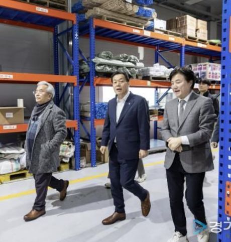 이재준 수원특례시장, 중소기업·초등학교 통학로에서 '새빛 현장시장실' 열고 시민 목소리 들어