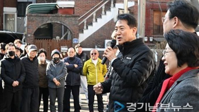 오세훈 시장, 27일 송파구 풍납동 모아타운 현장 점검