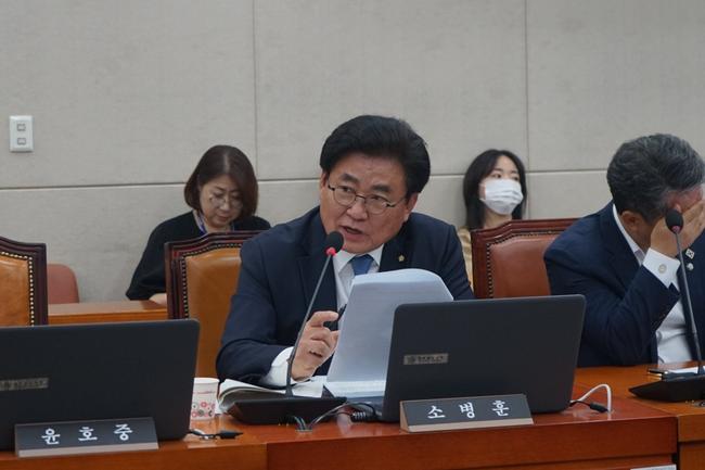 국회 보건복지위원회 소속 소병훈 더불어민주당 의원(경기 광주갑)