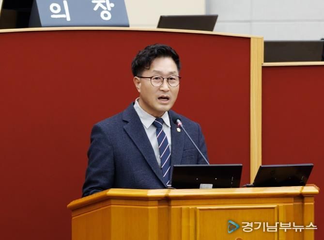 부천시의회 김주삼 의원, 제287회 정례회서 시정질문…