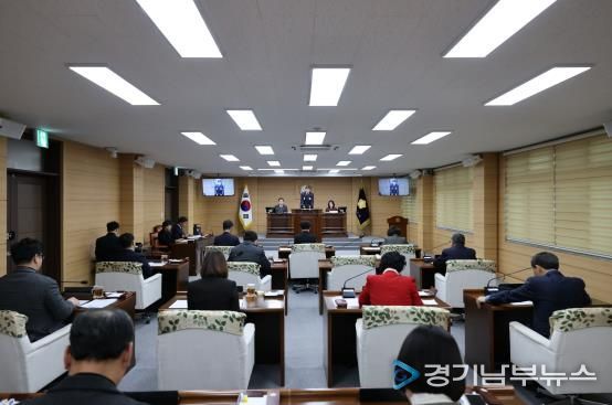 부여군의회, 제297회 정례회 마무리