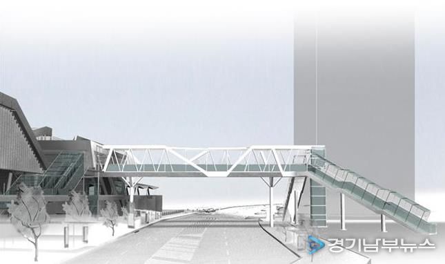 금릉역 보행육교 계획안