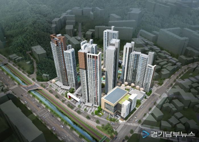 양지마을 주거재생혁신지구 사업 조감도