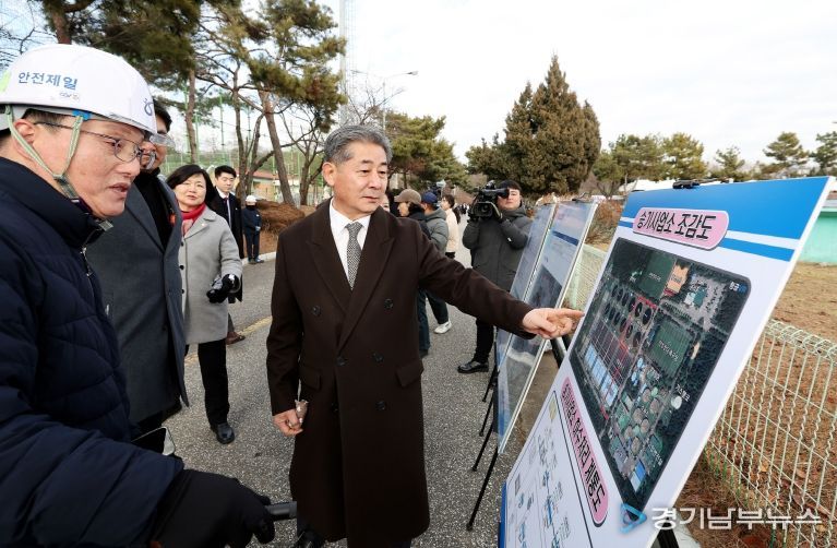 인천시의회 정해권 의장, 승기공공하수처리시설 현대화사업 착공 축하