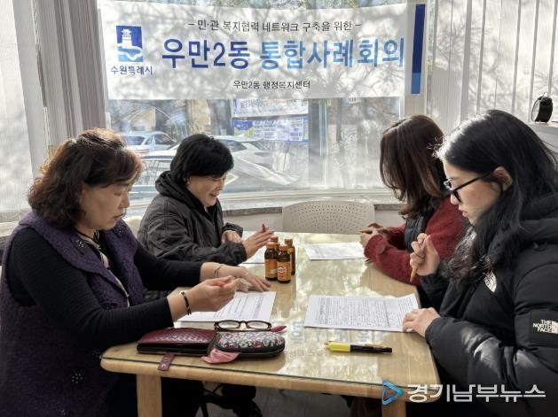 수원시 팔달구 우만2동 지역사회보장협의체, 선제적 통합돌봄 지원체계 구축에 나서