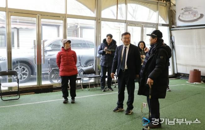 수원시 팔달구, 게이트볼협회 팔달구 회장단과 현장 소통 및 오찬 정담회 개최