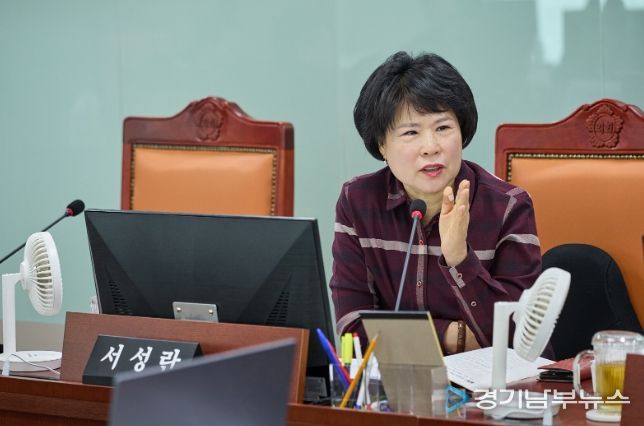 서성란 의원, 의왕TG 정체 개선·안양천 준공 차질 없는 추진 당부