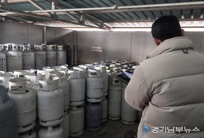 수원시 장안구, 설 명절 대비 가스판매시설 안전점검 실시