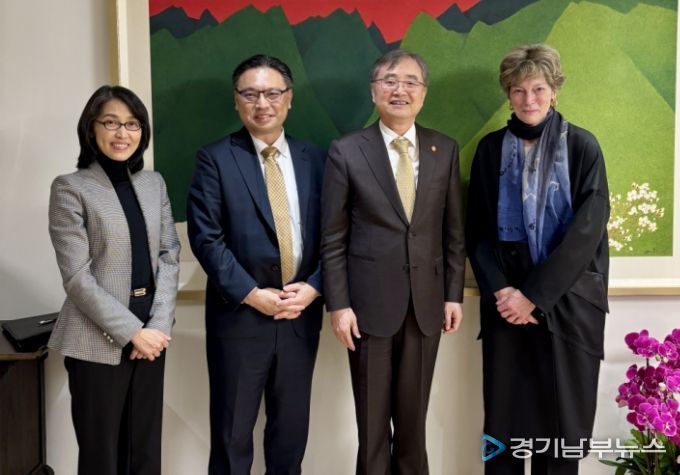 코리아소사이어티 대표단 면담