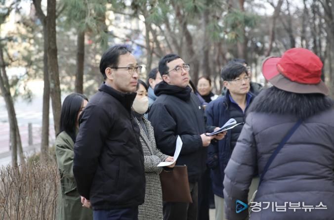 수원 장안구청장, 주민 불편 해소를 위한 현장 방문 추진