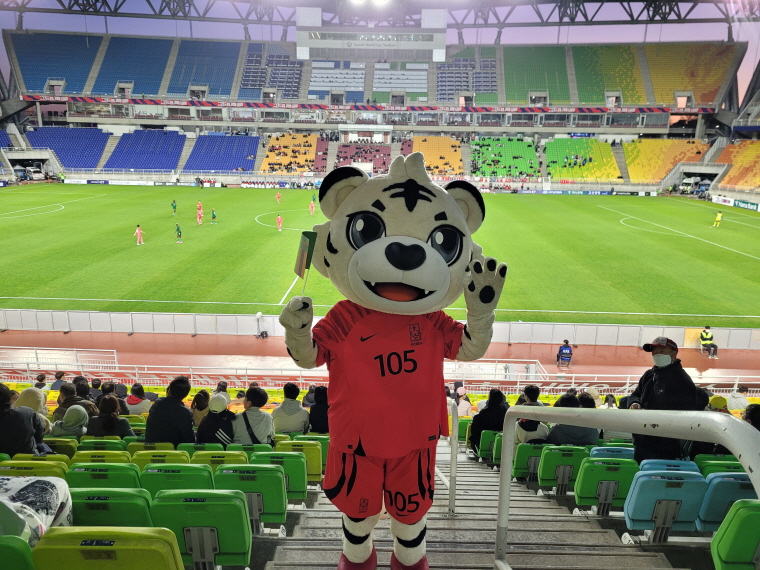 2023년 4월 7일 수원올림픽경기장. 한국 대 잠비아 여자축구 국가대표 친선경기. 경기남부뉴스