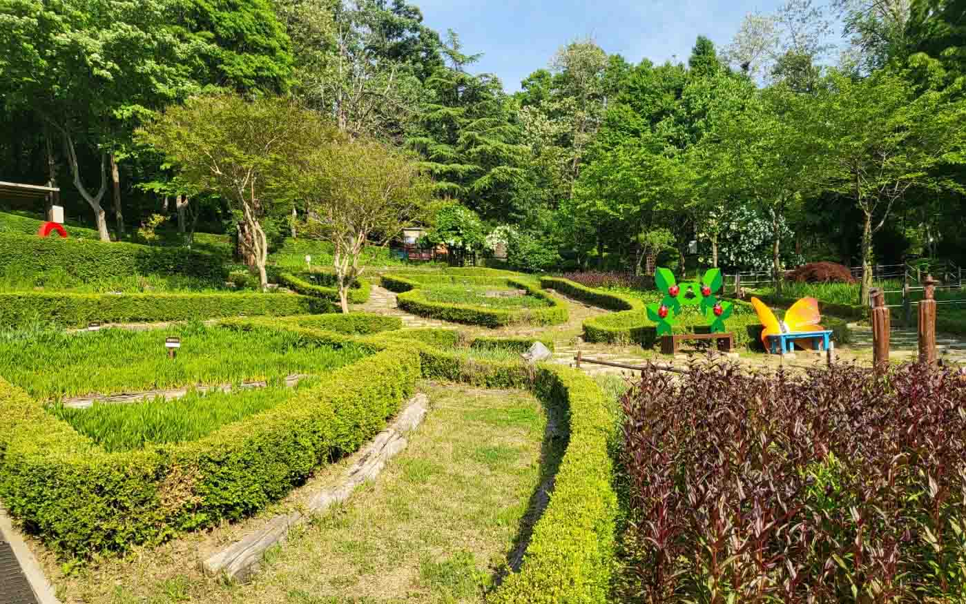 관악산 자연학습장 내부 전경