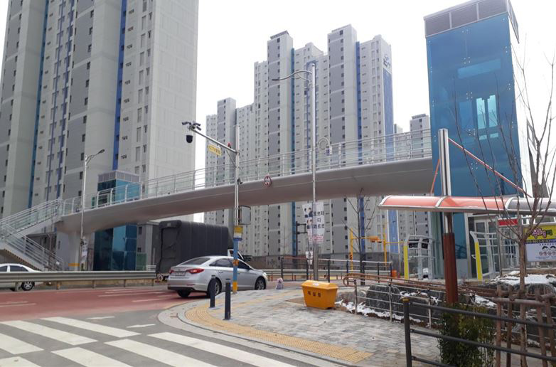 오산시 삼미초교 육교 현장사진