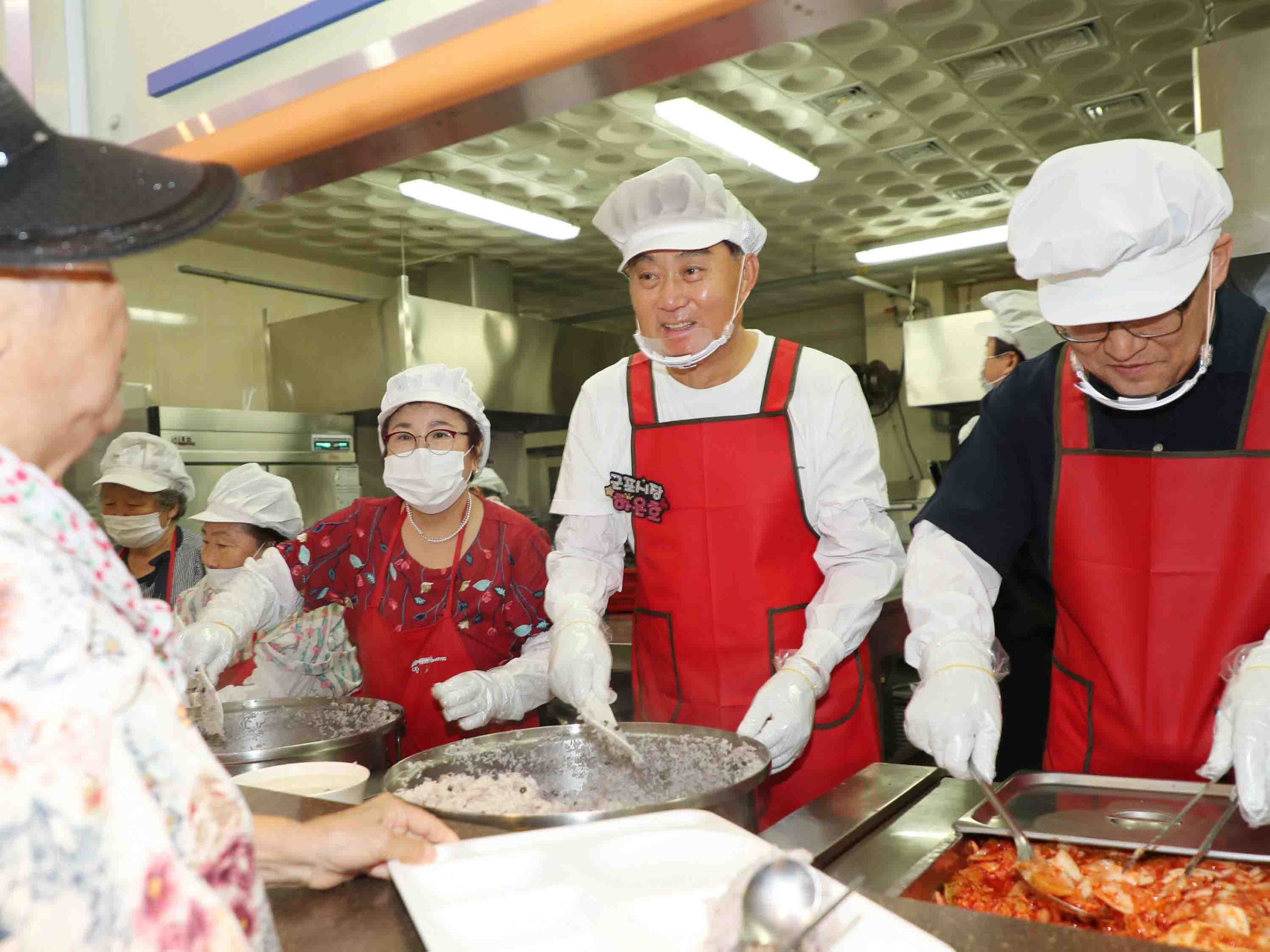 하은호시장 1주년 현장 소통 _배식봉사