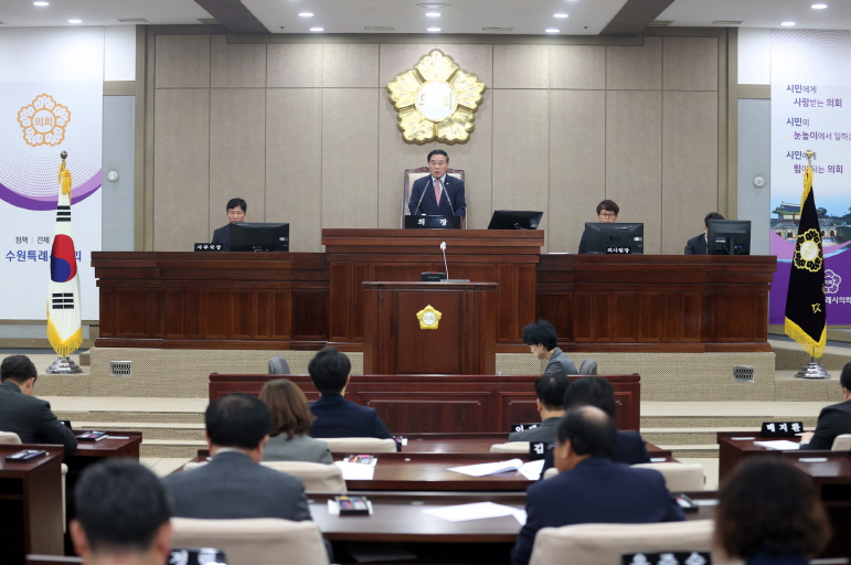 378회 개회(이재식 부의장)