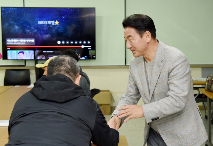 김동근 시장, 의정부장애인자립생활센터 방문해 애로사항 청취