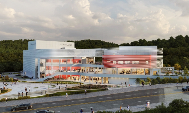 의왕문화예술회관(가칭) 조감도