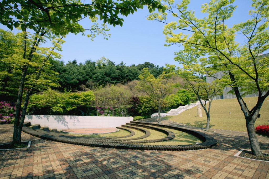 수원박물관 야욈무대 전경