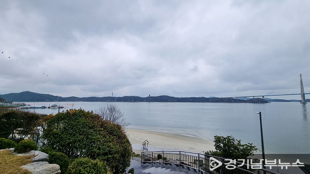 유달산케이블카에서 바라본 고하도