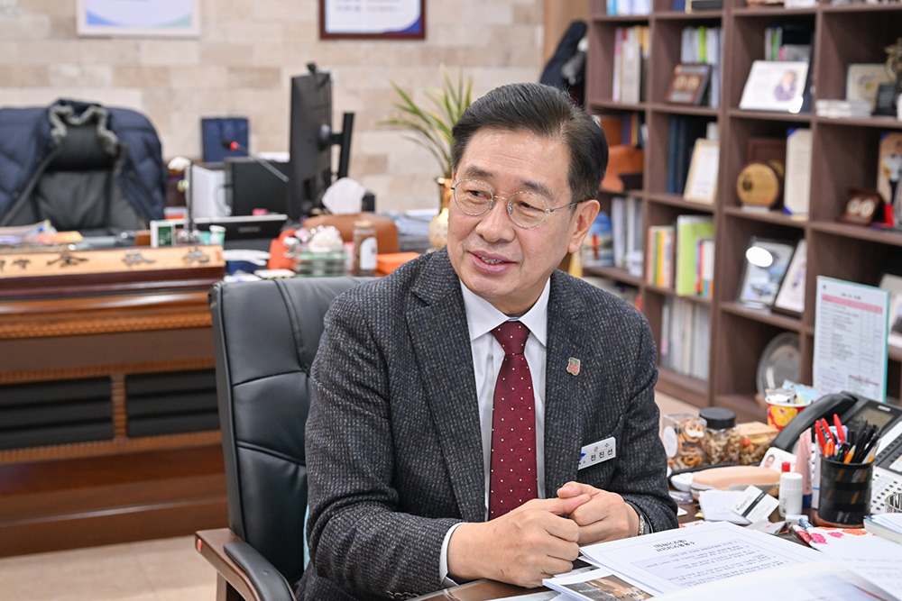 전진선 양평군수. 3월 19일(화) 군수실