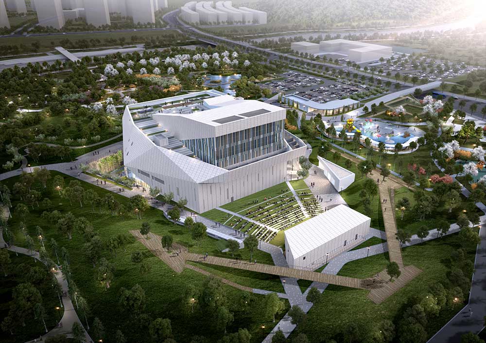 화성문화예술의전당 조감도