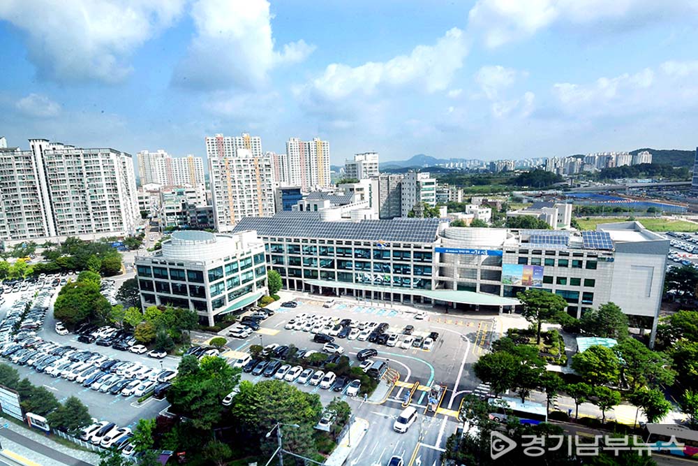 시흥시청 전경