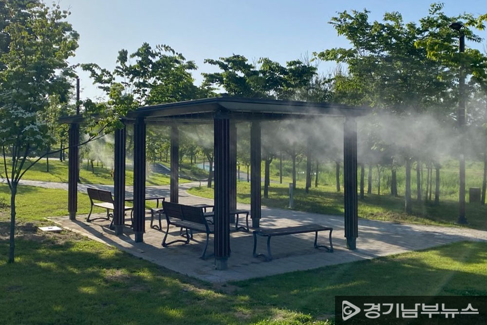 새솔동 쿨링포그 운영