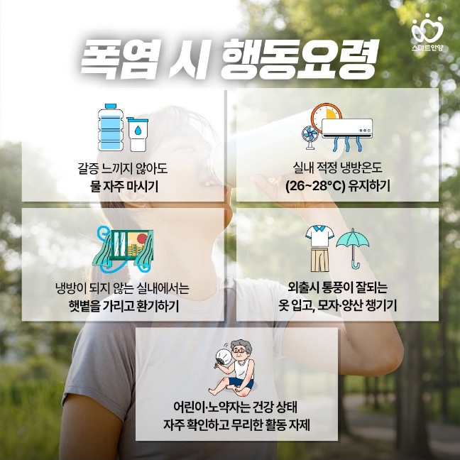 폭염 시 행동요령